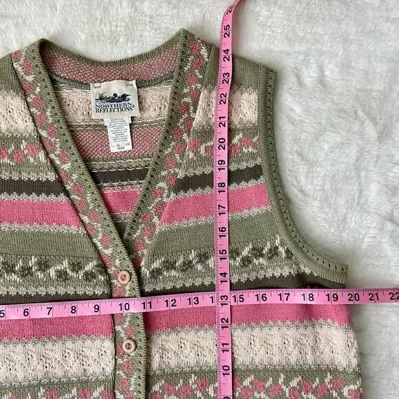 Vintage Northern Reflections Sweater Vest - Picture 4 of 4